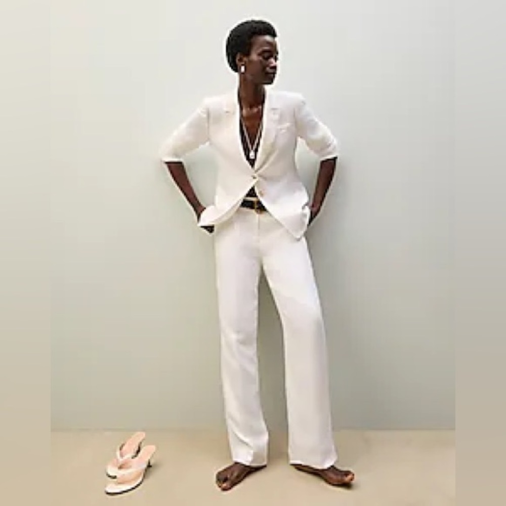 J.Crew Helena blazer in Chelsea linen-cupro blend BR073